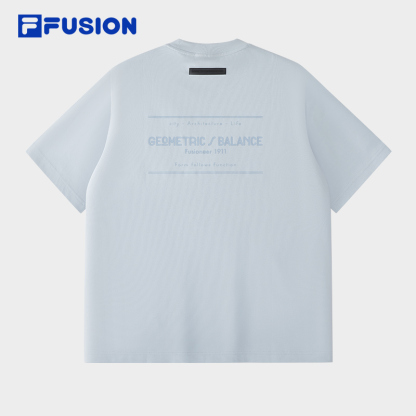 FILA MEN'S FUSIONEER Knitted Short Sleeve Top