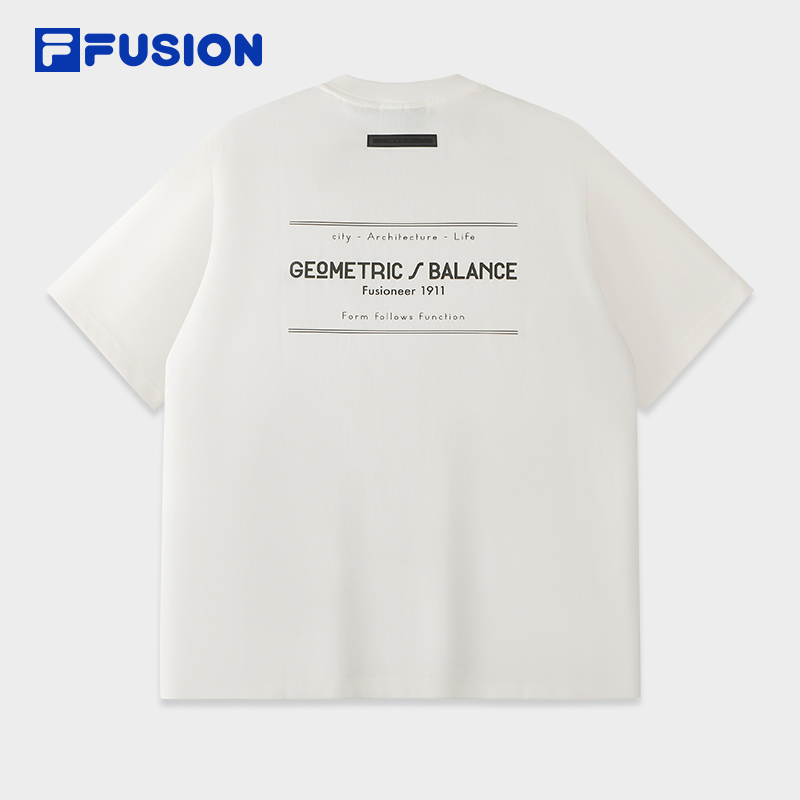 FILA MEN'S FUSIONEER Knitted Short Sleeve Top