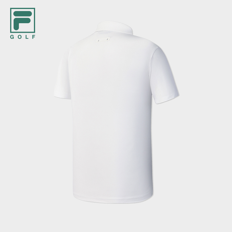 FILA MEN'S GOLF Knitted Short Sleeve Polo Shirt