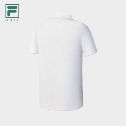 FILA MEN'S GOLF Knitted Short Sleeve Polo Shirt