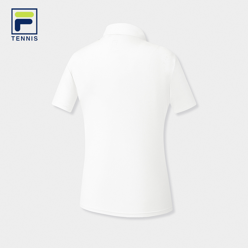 FILA WOMEN'S TENNIS Knitted Short Sleeve Polo Shirt
