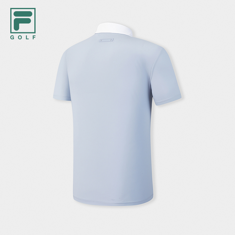 FILA MEN'S GOLF Knitted Short Sleeve Polo Shirt