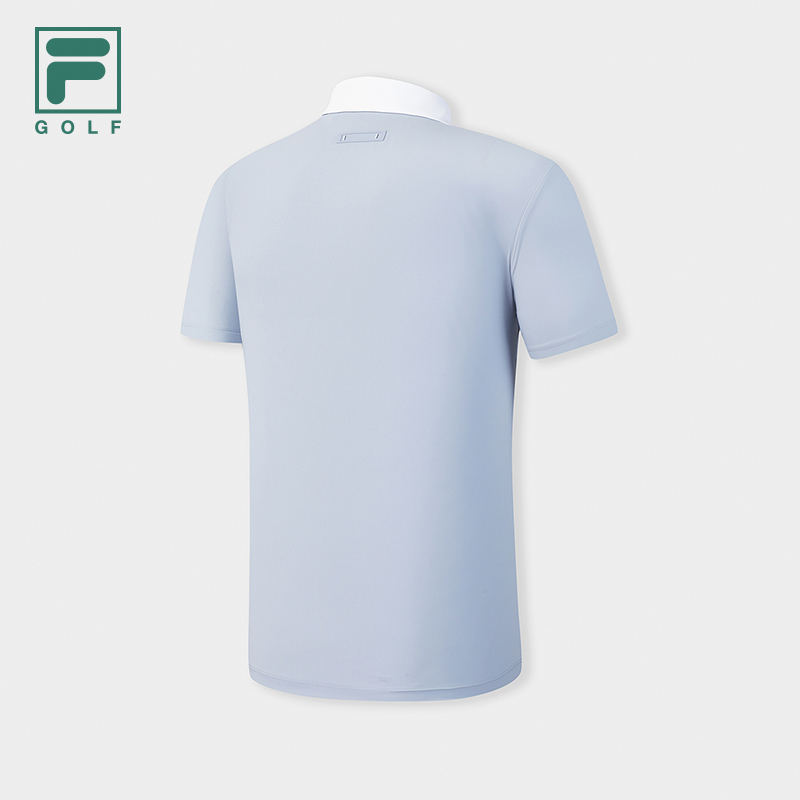 FILA MEN'S GOLF Knitted Short Sleeve Polo Shirt