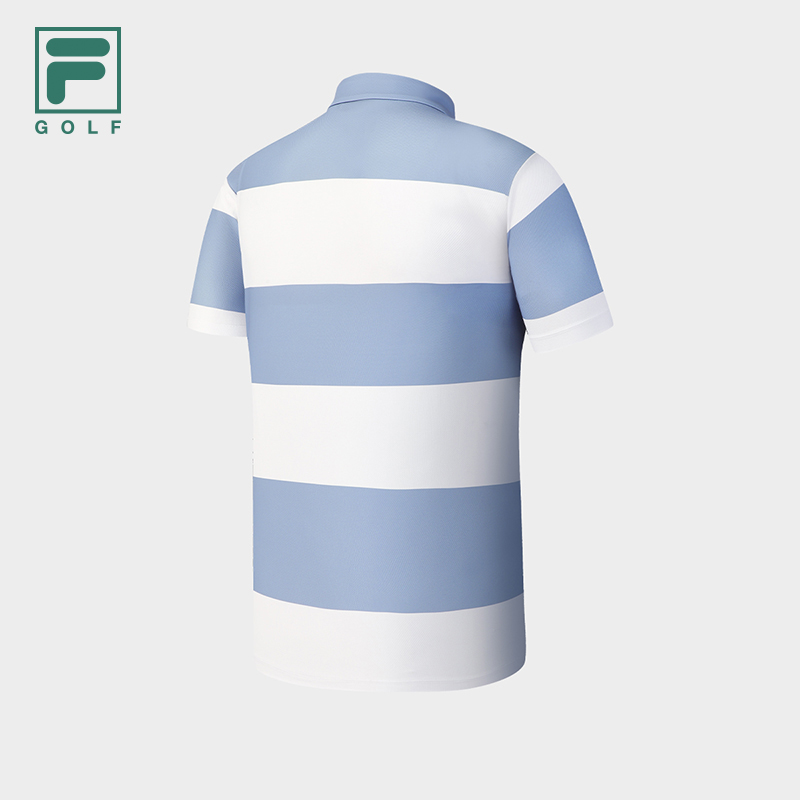 FILA MEN'S GOLF Knitted Short Sleeve Polo Shirt