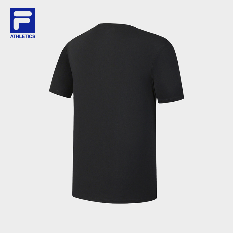 FILA MEN'S FITNESS Knitted Short Sleeve Top
