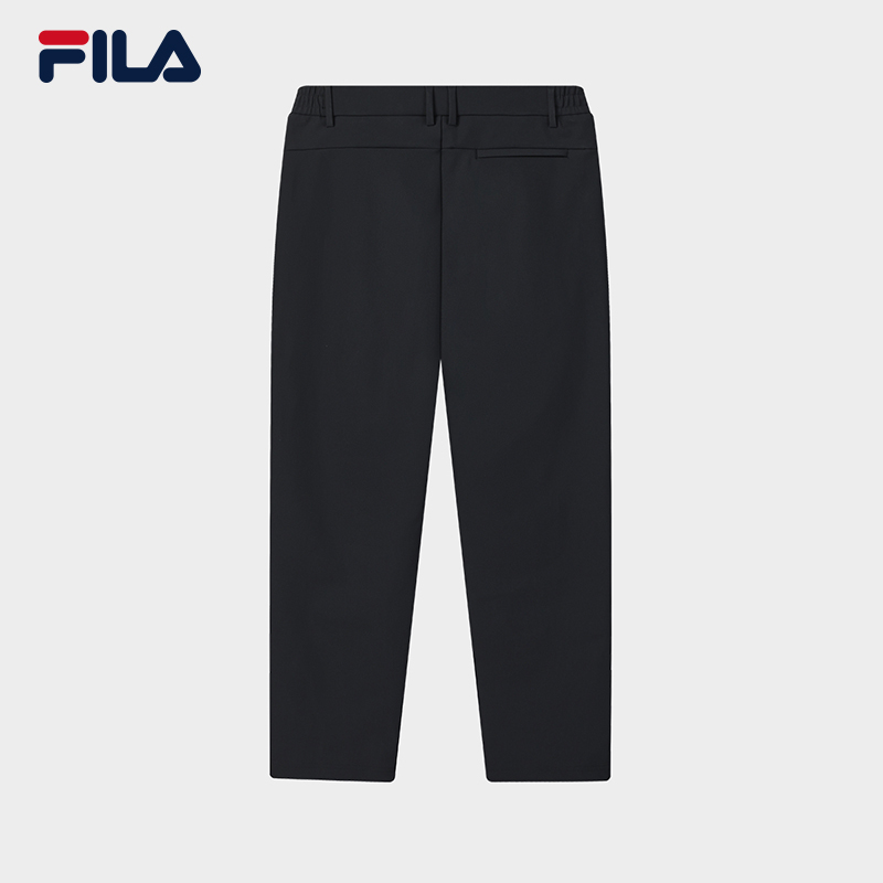 FILA CORE Men WHITE Knitted Pants NAVY