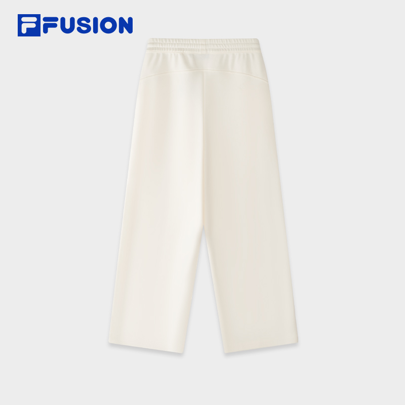 FILA FUSION Women SPECIAL PLANNING Knitted Pants WHITE