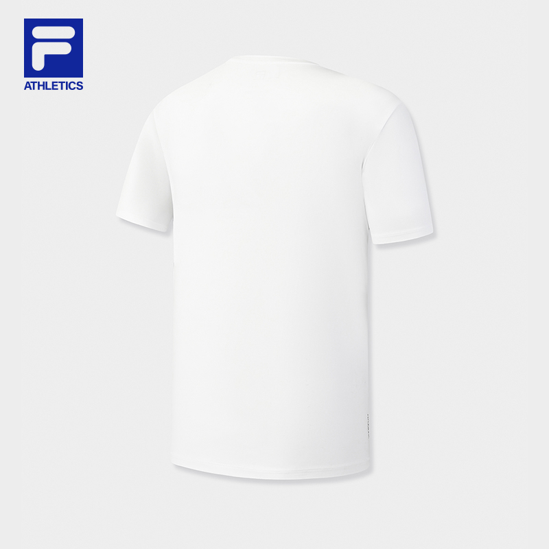 FILA MEN'S FITNESS Knitted Short Sleeve Top