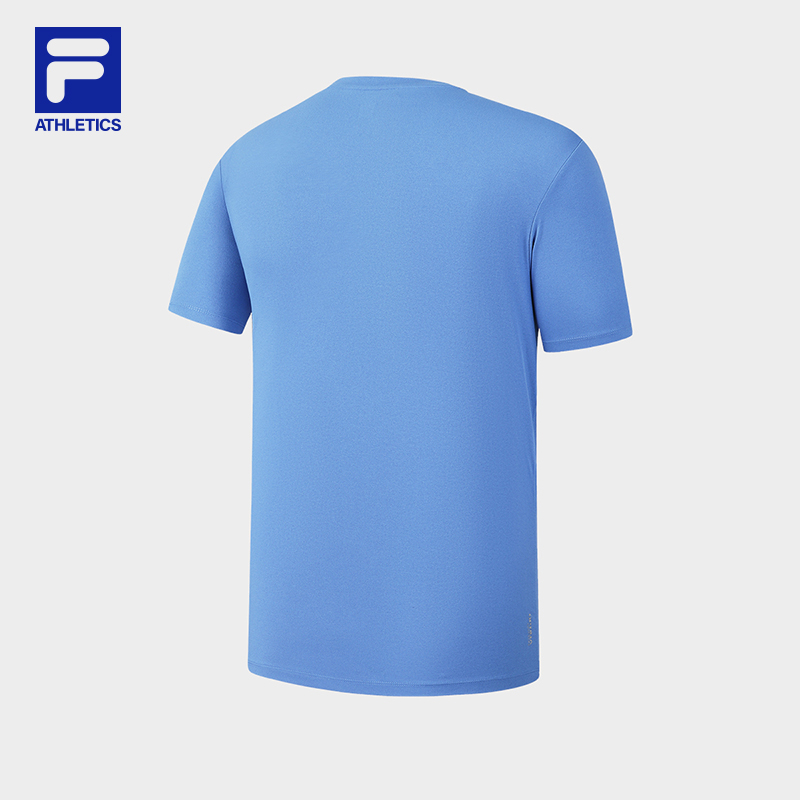 FILA MEN'S FITNESS Knitted Short Sleeve Top