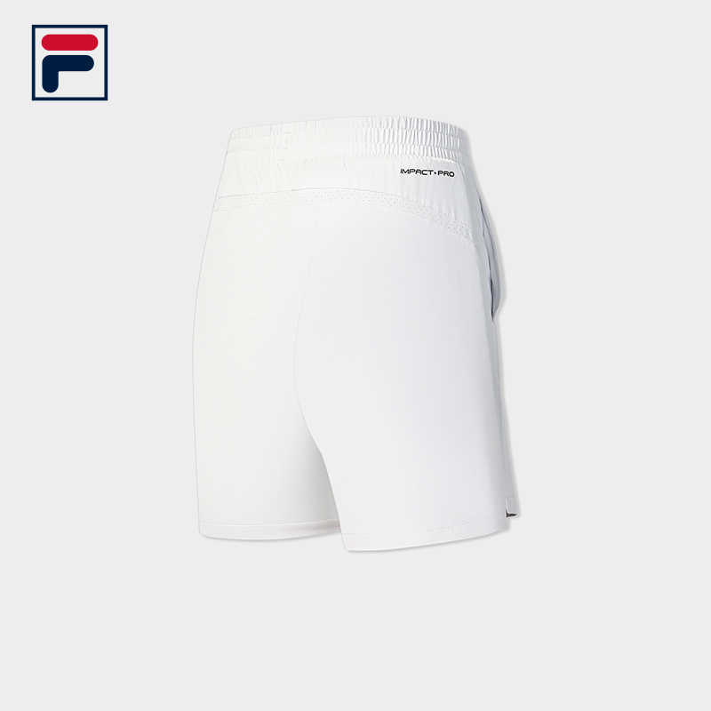 FILA CORE Men's TENNIS Woven MATCH Shorts in White
