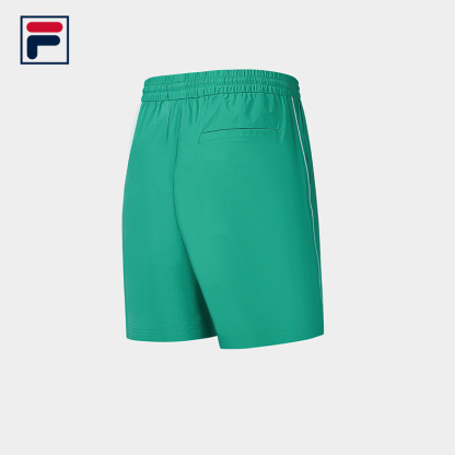 FILA CORE Men's TENNIS COURTOPIA Woven Shorts in Green