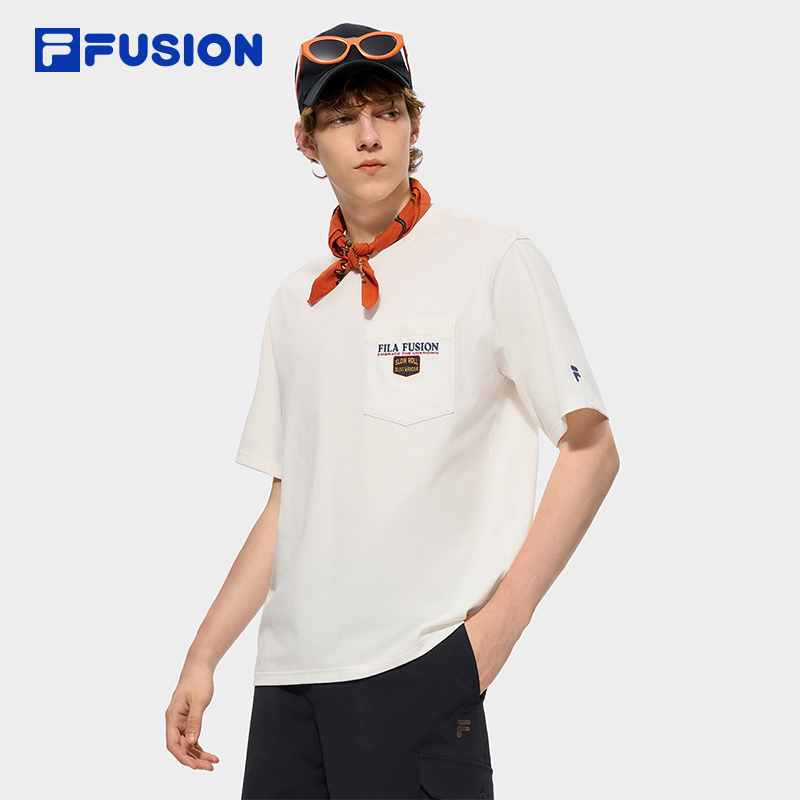 FILA FUSION Men WORKWEAR Knit Short Sleeve Tee