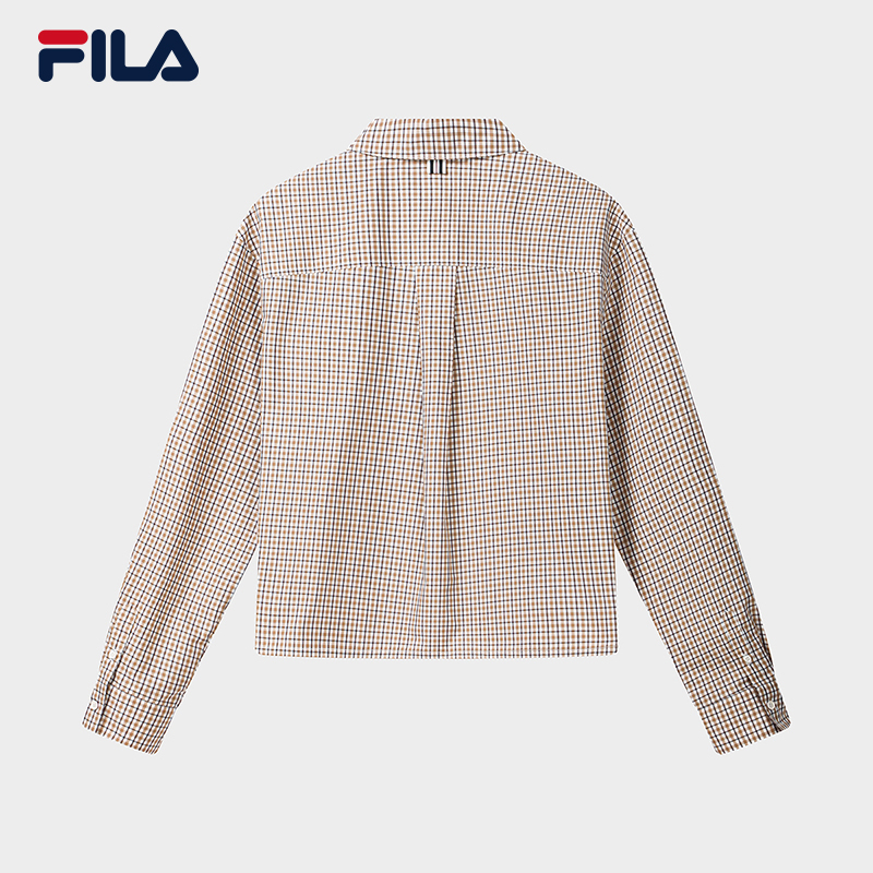 FILA CORE Women HERITAGE Woven Long Sleeve Shirt