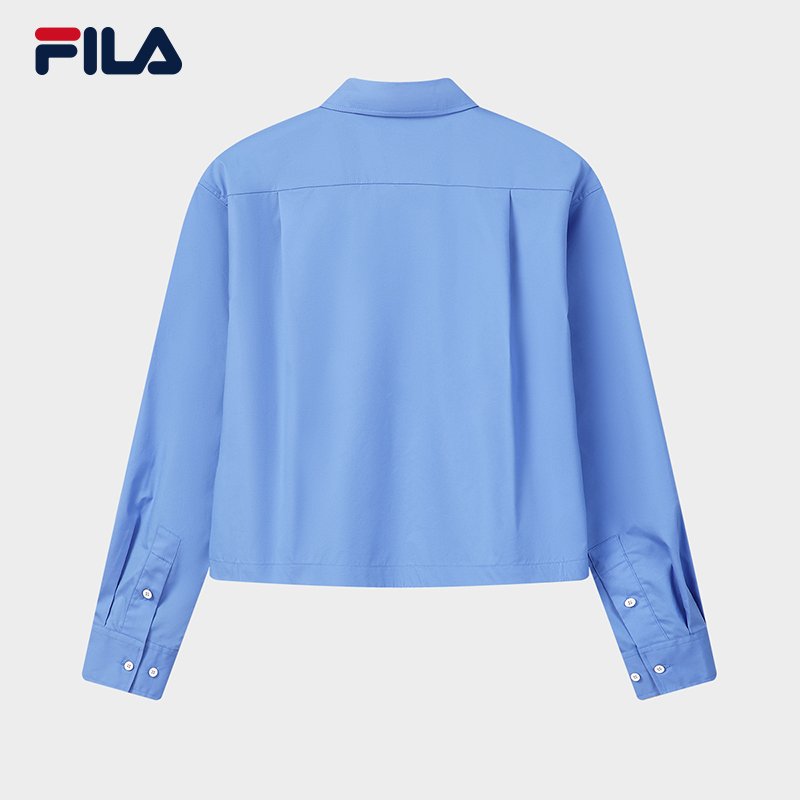 FILA WOMEN'S HERITAGE Woven Long Sleeve Shirt