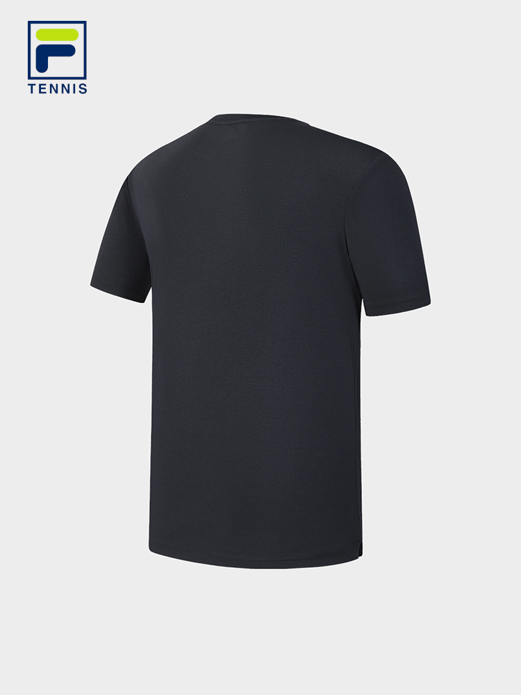 FILA MEN'S TENNIS Knitted Short Sleeve Top