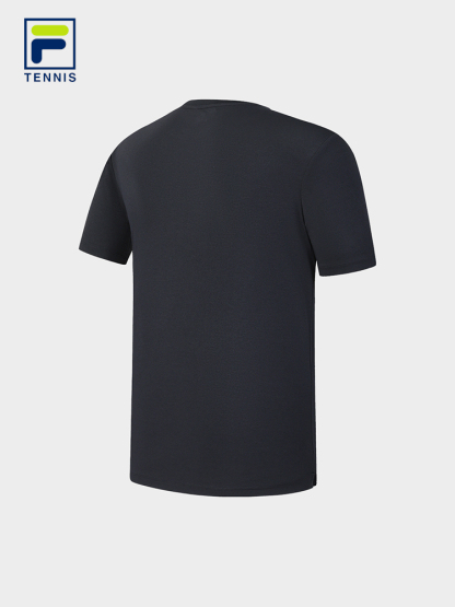 FILA MEN'S TENNIS Knitted Short Sleeve Top