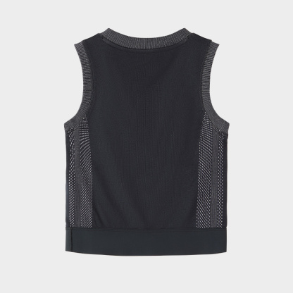 FILA FUSION INLINE URBAN TECH Women Cotton Vest (Black)