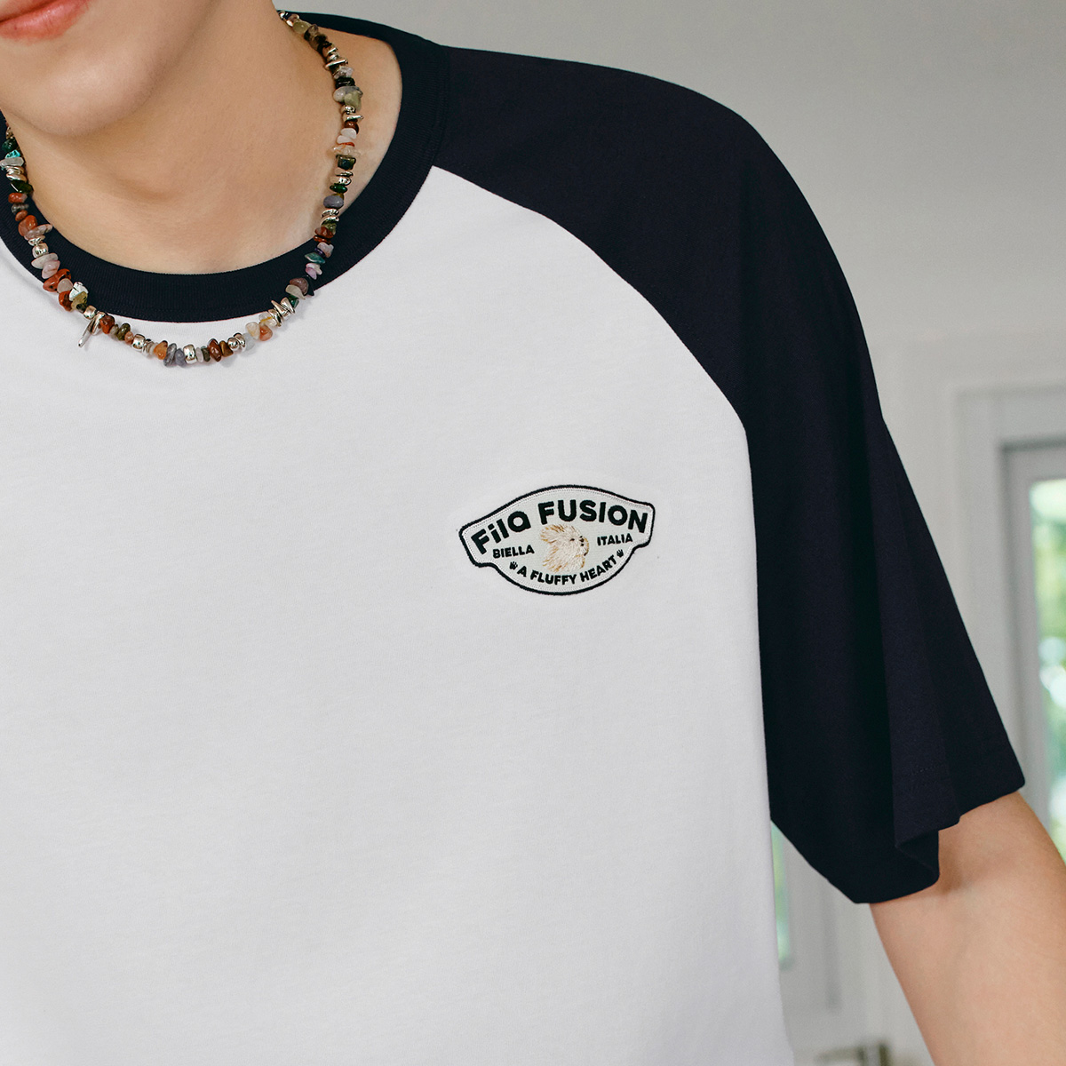 FILA X MOONGE UNISEX Knit T-Shirt