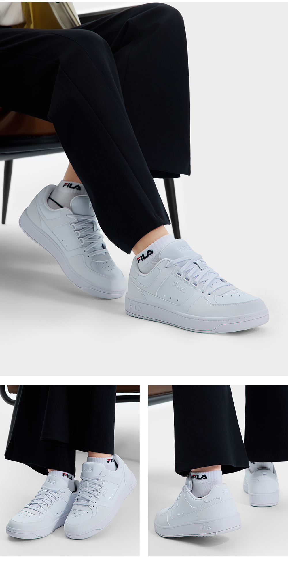 FILA CORE FASHION TARGA Women Sneakers (Orange / White)