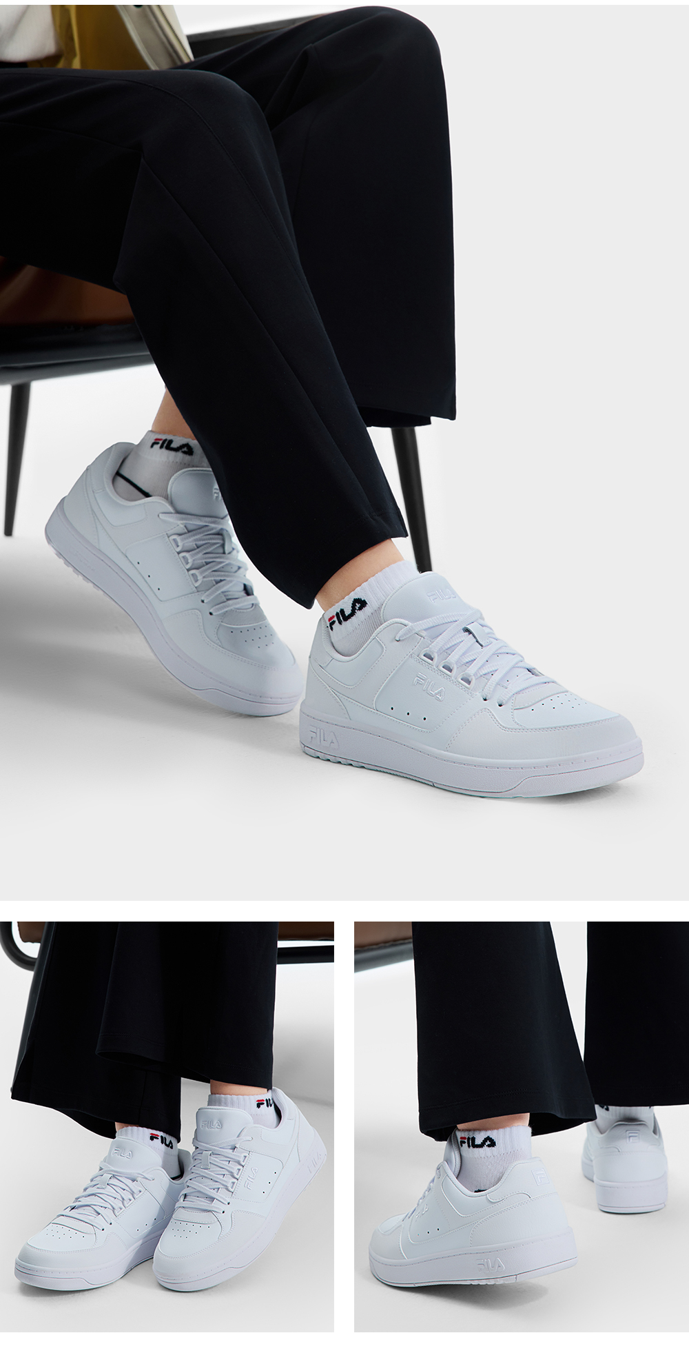FILA CORE FASHION TARGA Women Sneakers (Orange / White)
