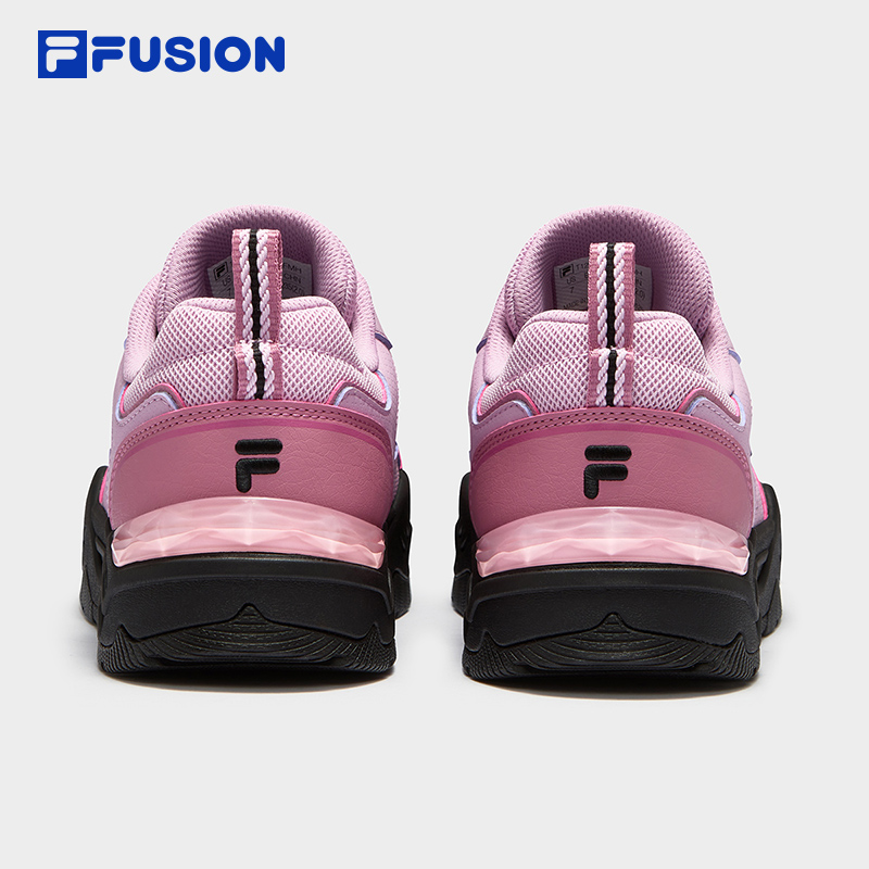 FILA FUSION FUSION BIANCO FLAT Women Skate Shoes (Black/Pink
