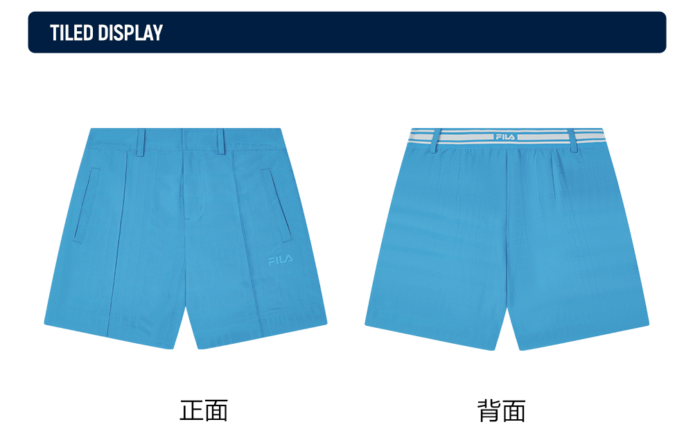 FILA CORE LIFESTYLE HERITAGE Women Woven Shorts (Blue) – FILA SG