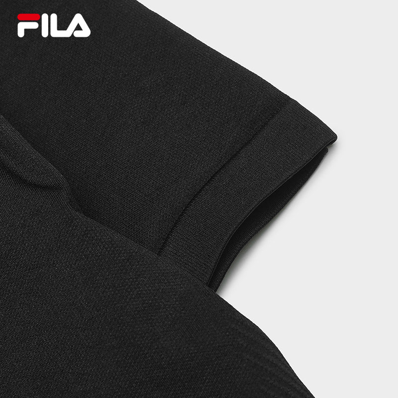 FILA CORE LIFESTYLE MILANO STROLLING MILAN Women Knit Sweater (Black)
