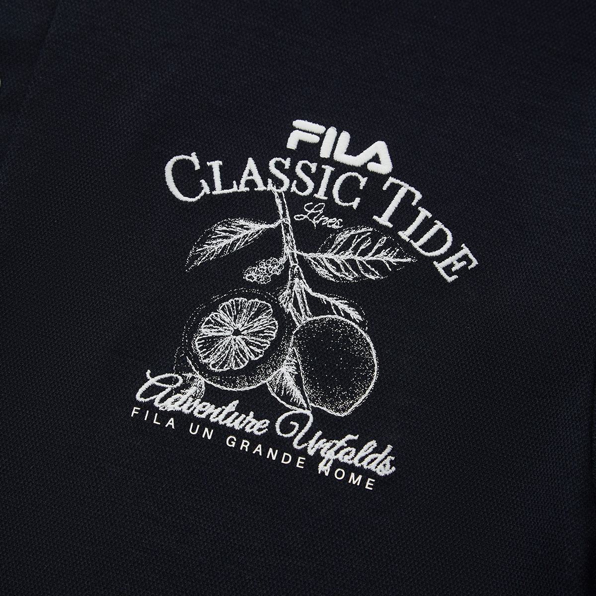 FILA KIDS WHITE LINE Boys Polo T-shirt