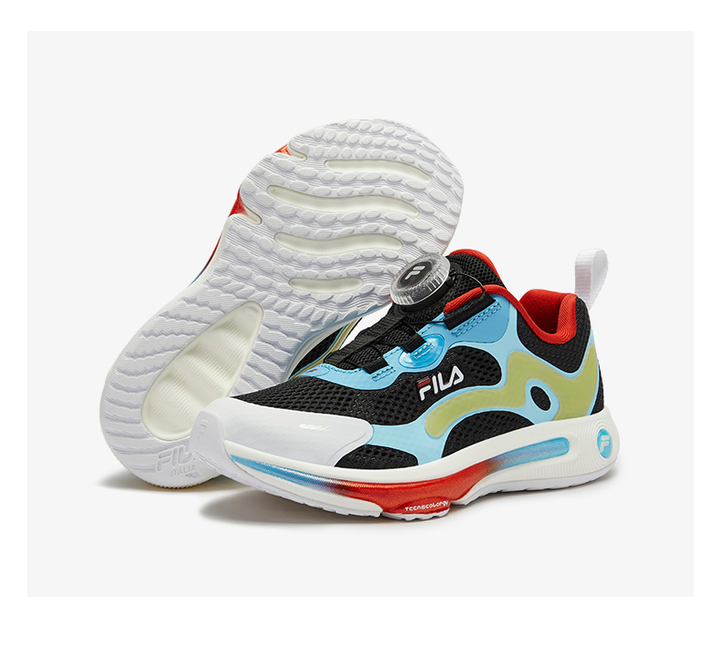 (EU 28 - 32) FILA KIDS HERITAGE THUNDER Boys/Girl's Retro Running Shoes Sneakers
