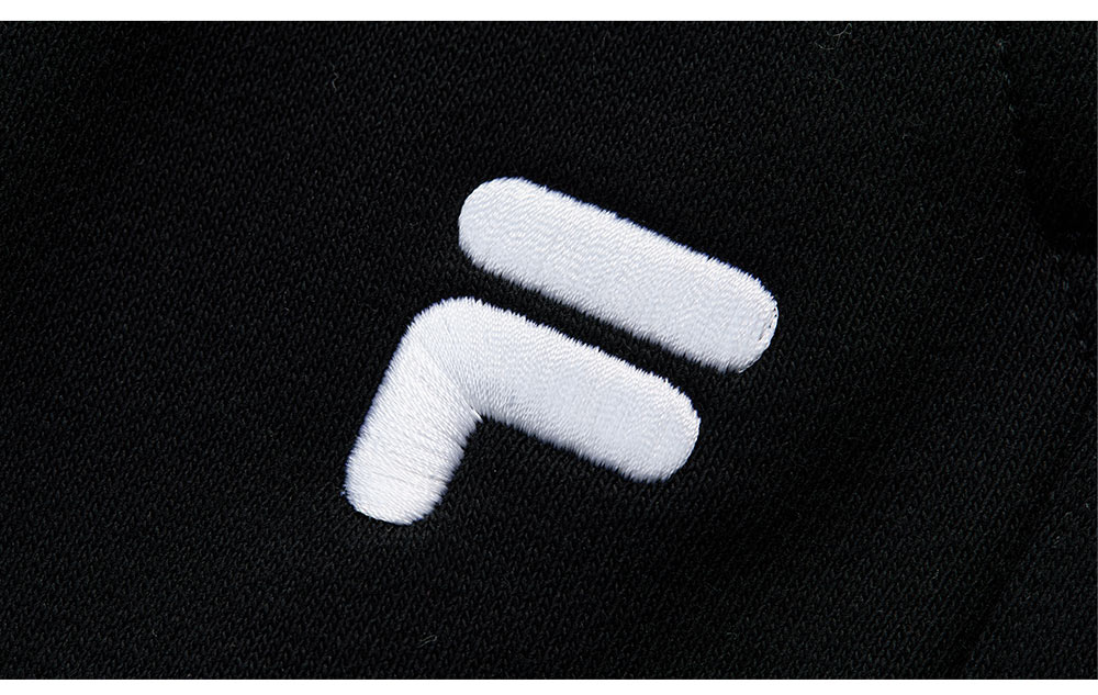 FILA FUSION INLINE CATEGORY CLUB LONG PANTS Women Knit Pants (Black / White)