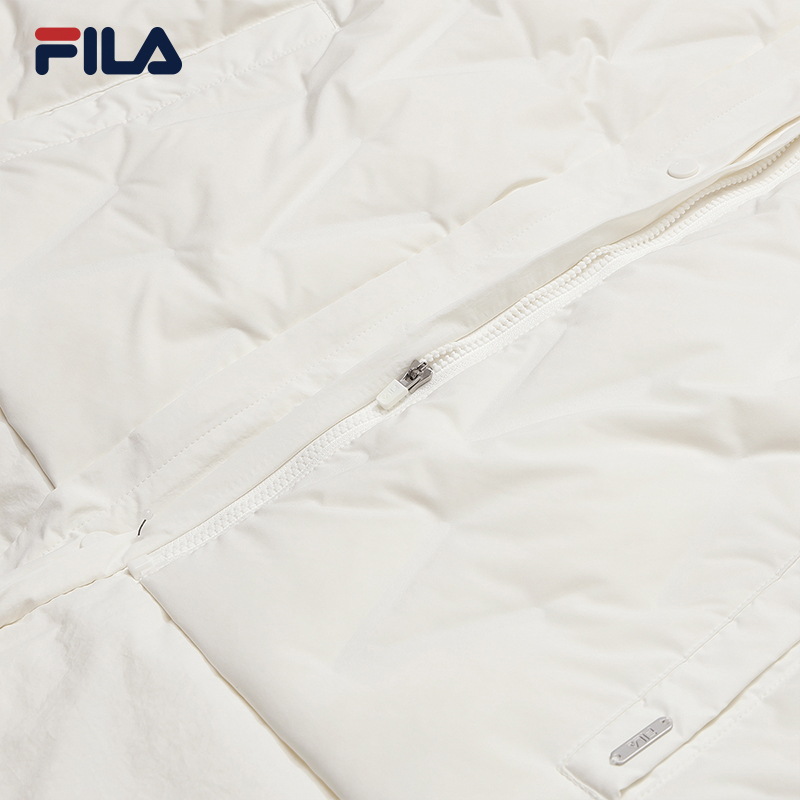 FILA CORE LIFESTYLE WHITE Women 2-piece Down Jacket