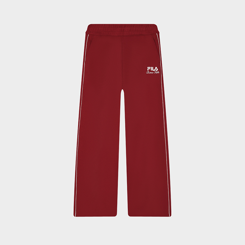[ CNY Collection ] FILA CORE WHITE LINE ORIGINALE Women's Knit Pants in Pink
