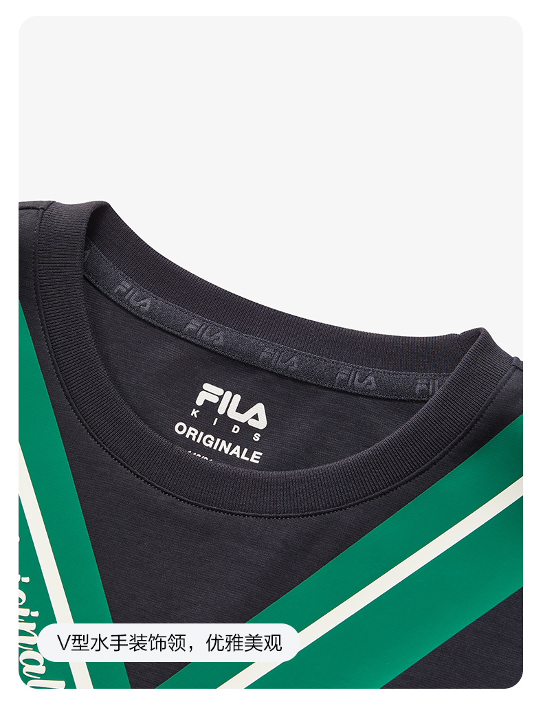 (130 - 165cm) FILA KIDS ORIGINALE Girl's Dress in Navy