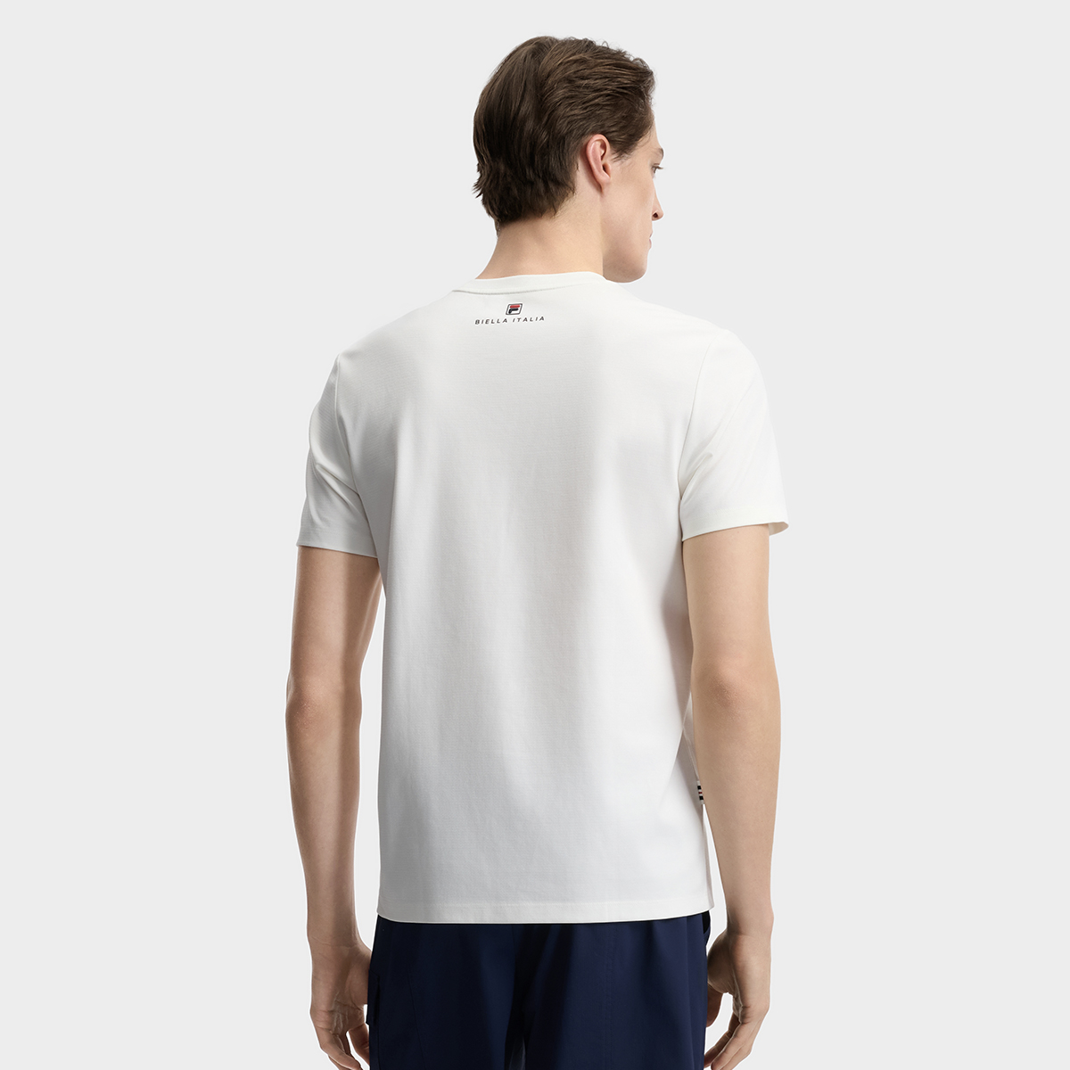 FILA MEN'S HERITAGE Knitted Short Sleeve Top