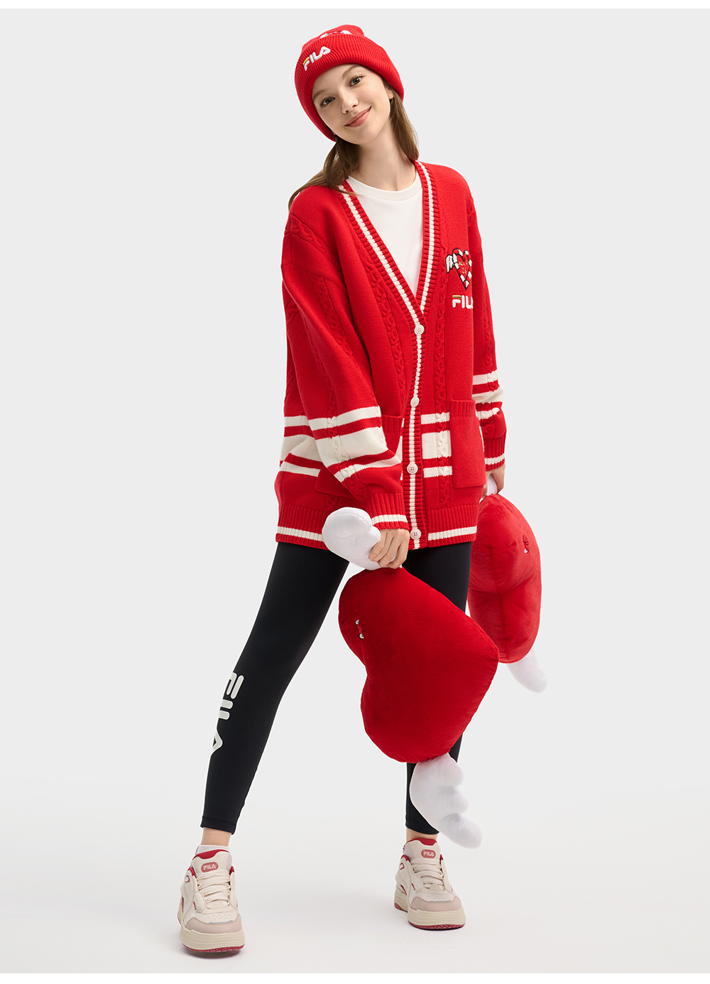 FILA CORE LIFESTYLE ORIGINALE FILA SOPHEY Women Jacket (Red)