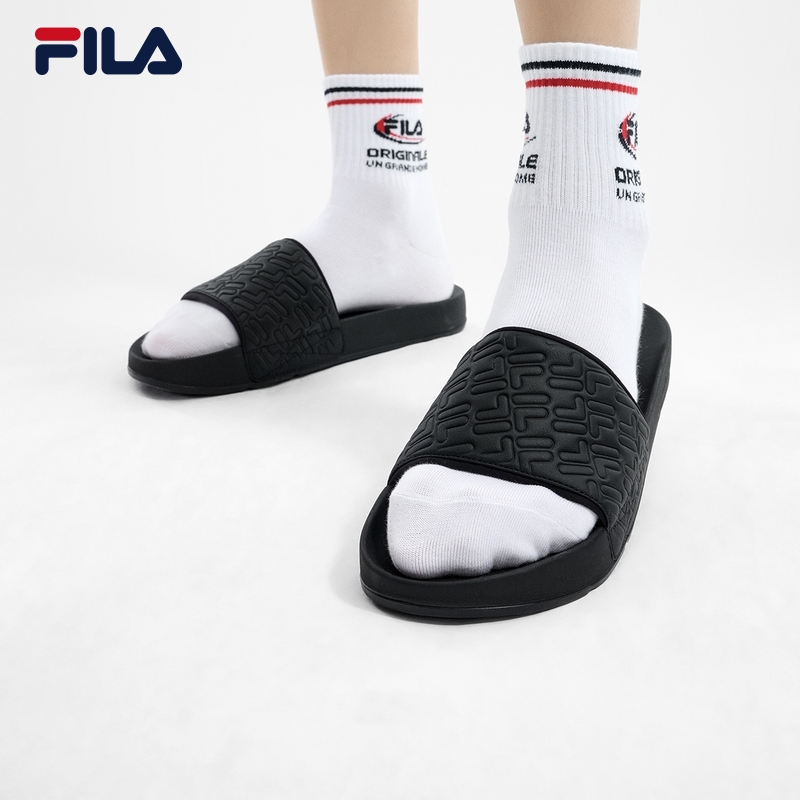 FILA CORE DRIFTER FASHION ORIGINALE Men Slippers in Black / White