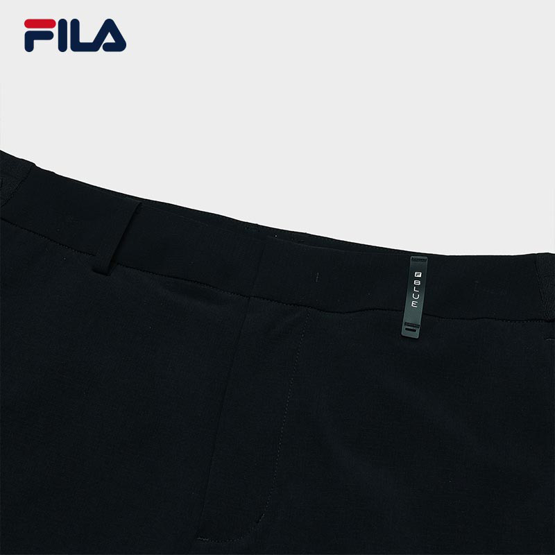 FILA CORE WHITE LINE BLUE Men Woven Pants in Black