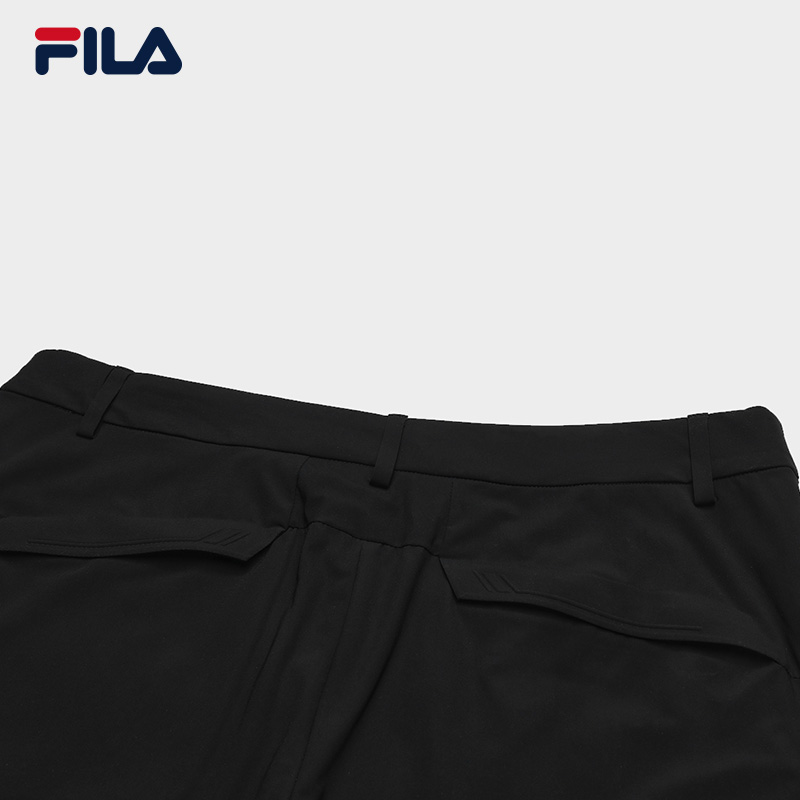 FILA CORE LIFESTYLE BLUE SPORTY & LUXURIOUS MAXI YACHT, PORTO CERVO Men Knit Pants (Black)