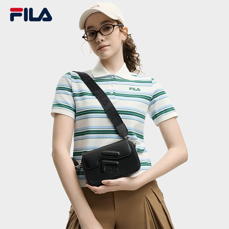 FILA CORE LIFESTYLE CROSSBODY BAG Women Crossbody Bag (Black / White)