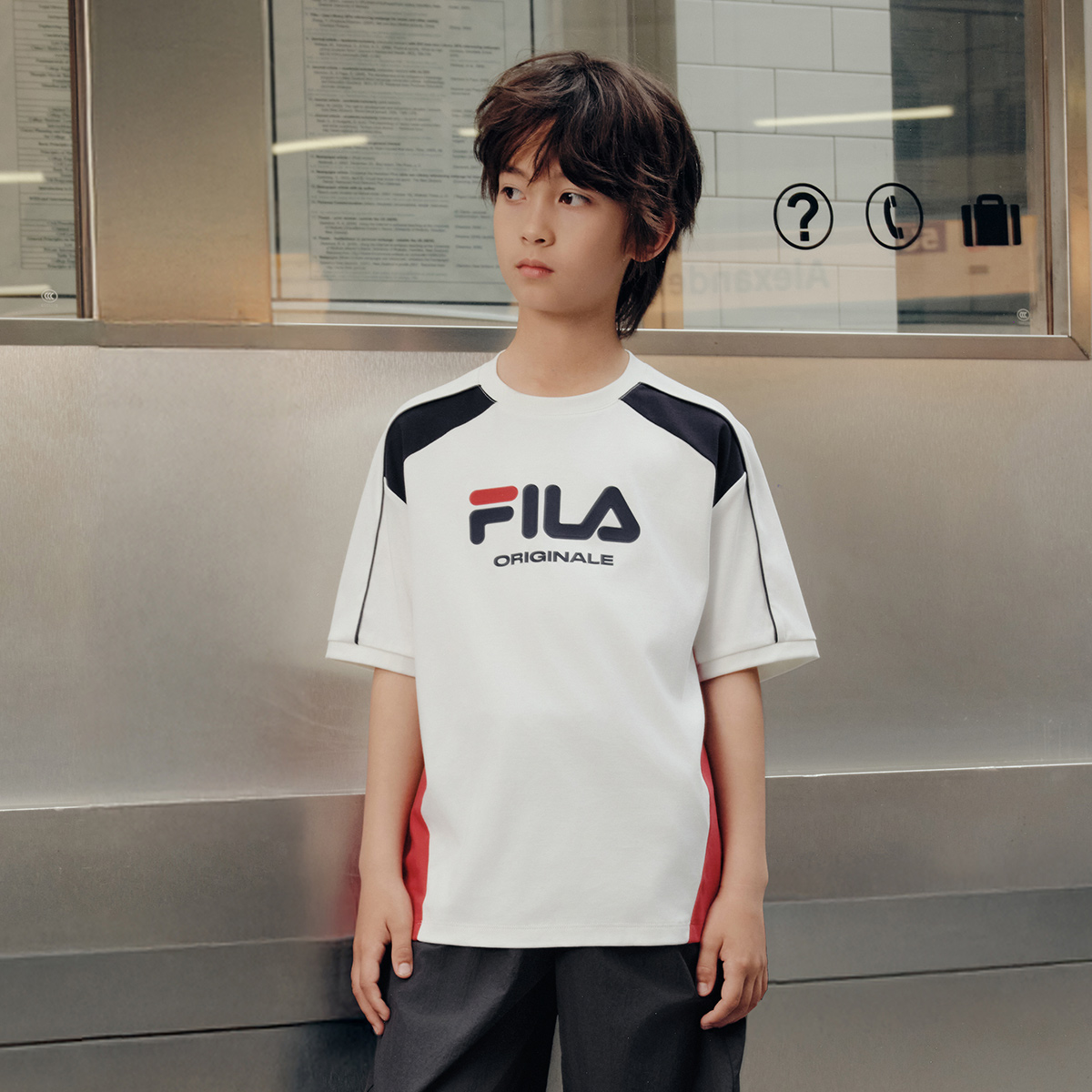 FILA KIDS ORIGINALE FILA ORIGINALE Boys Short Sleeves T-Shirt