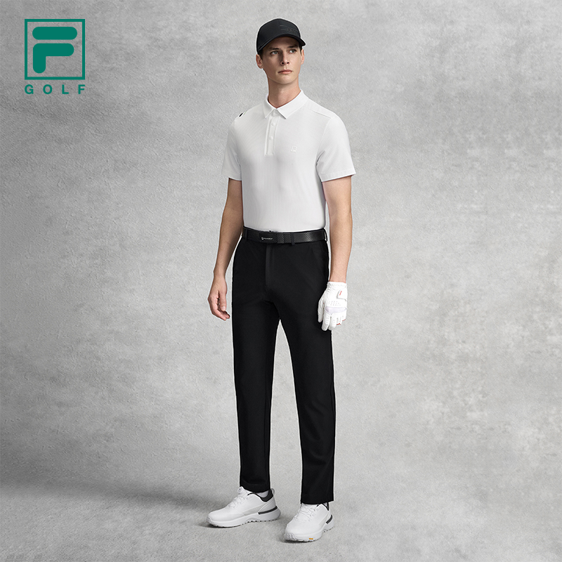FILA MEN'S GOLF Knitted Short Sleeve Polo Shirt