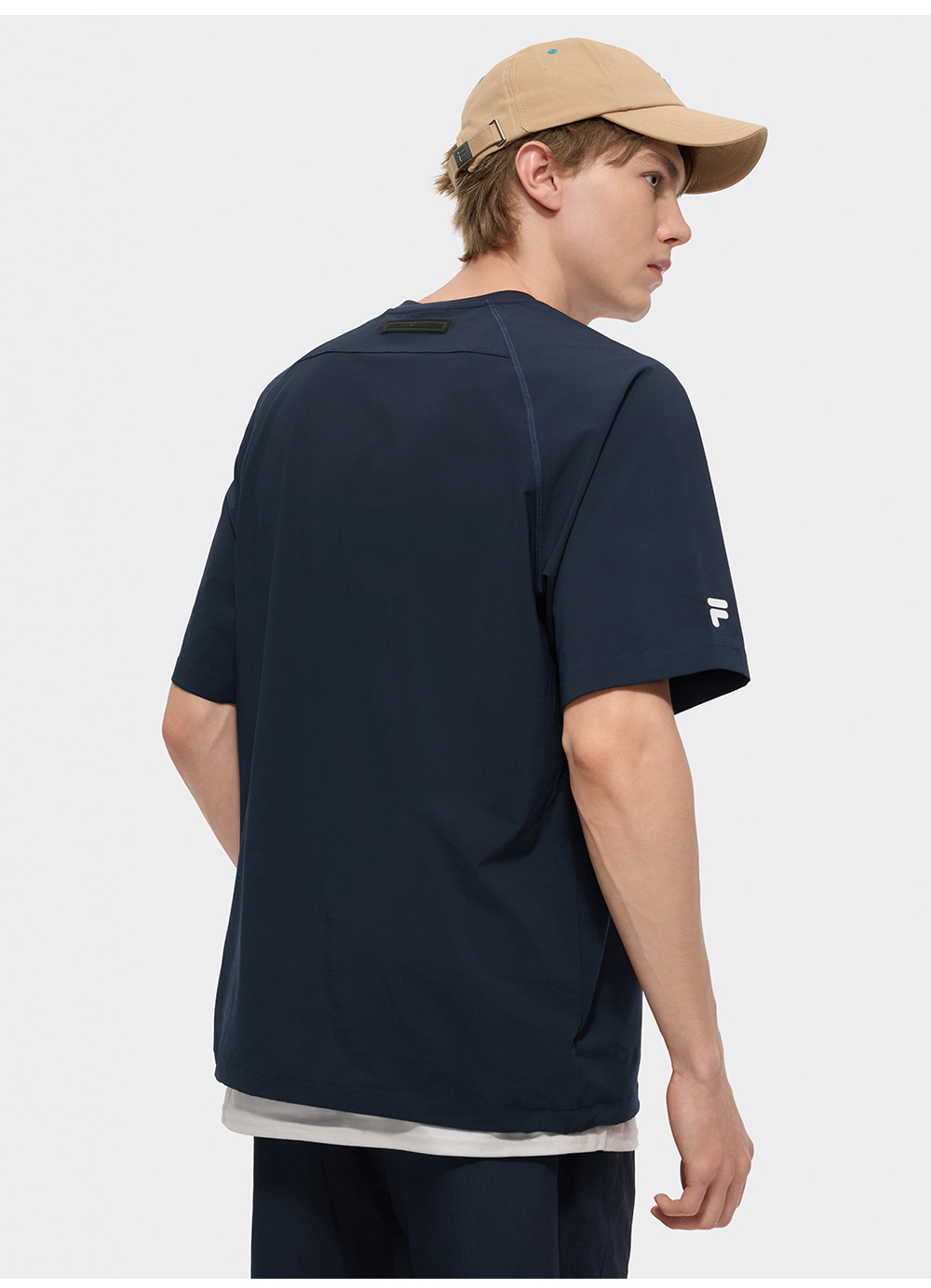 FILA FUSION  FUSION LIFE FUSIONEER DOWNTOWN DRIFT Men Short Sleeve T-shirt (Blue / Green)