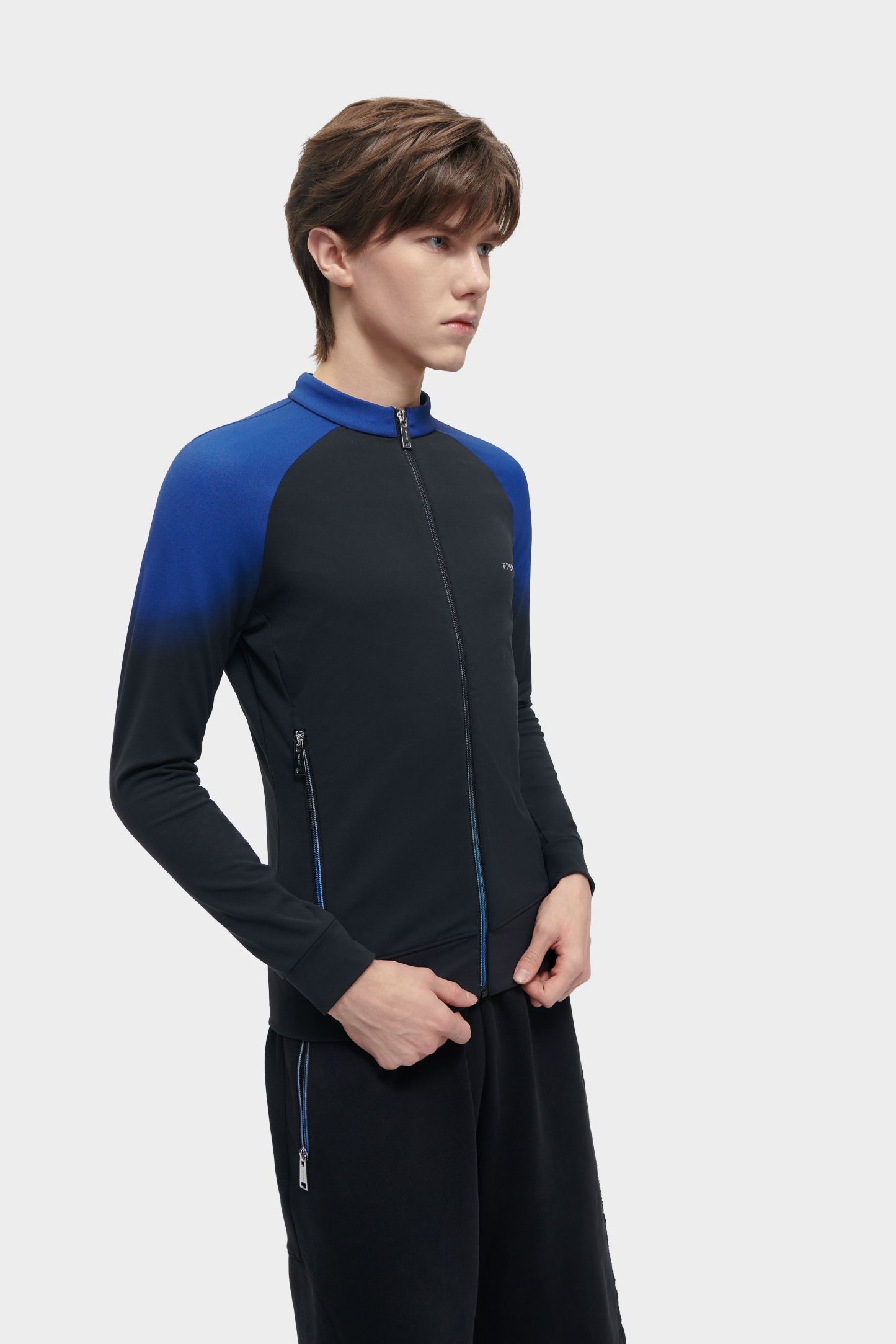 FILA FUSION x TEAM WANG DESIGN Men's Knit Top in Black
