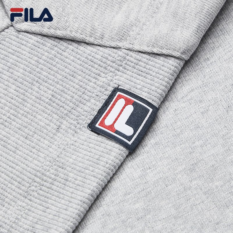FILA CORE LIFESTYLE FILA ORIGINALE Women Hoodie (Black/Grey)
