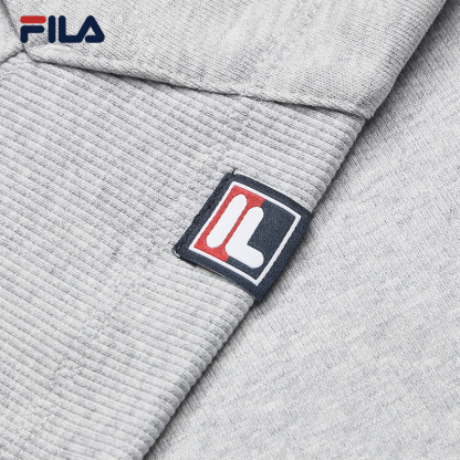 FILA CORE LIFESTYLE FILA ORIGINALE Women Hoodie (Black/Grey)