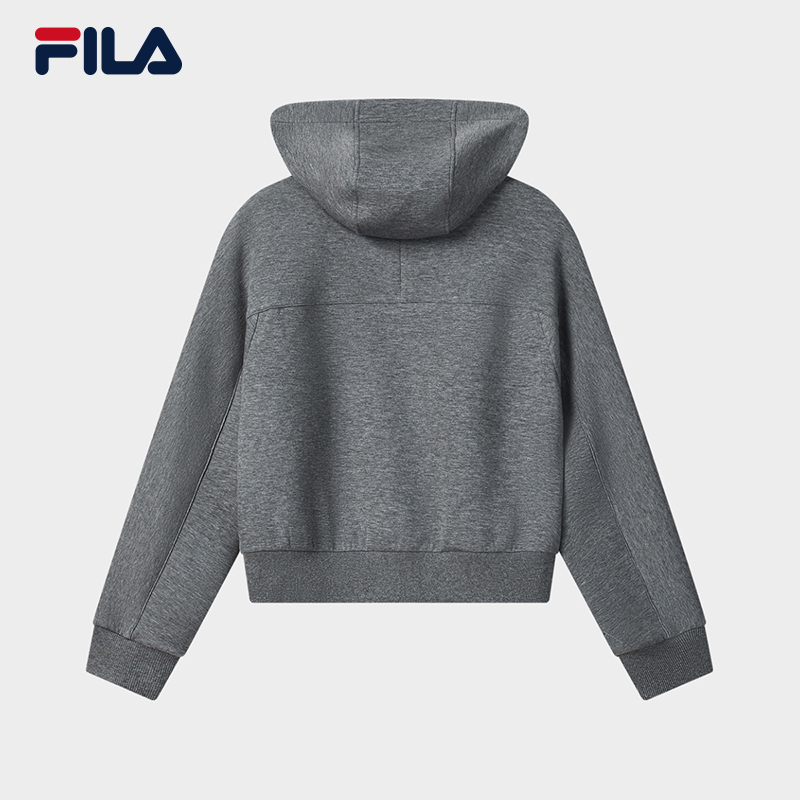 FILA CORE LIFESTYLE WHITE Women Hooded Jacket