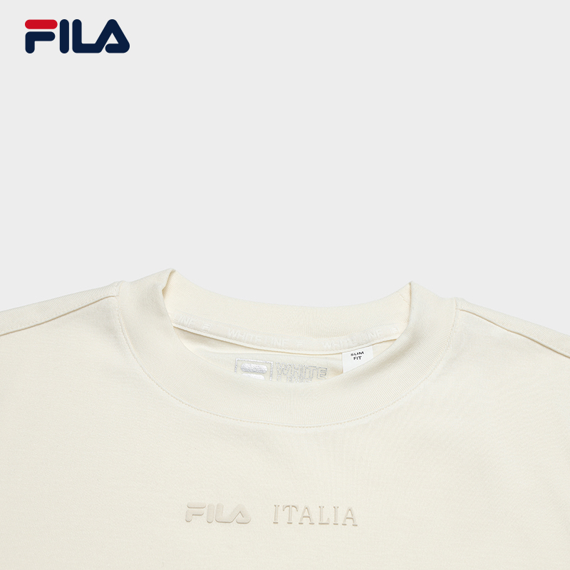 FILA CORE LIFESTYLE WHITE Women Sweatshirt