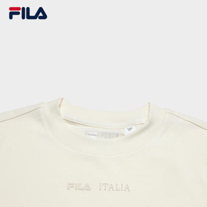 FILA CORE LIFESTYLE WHITE Women Sweatshirt