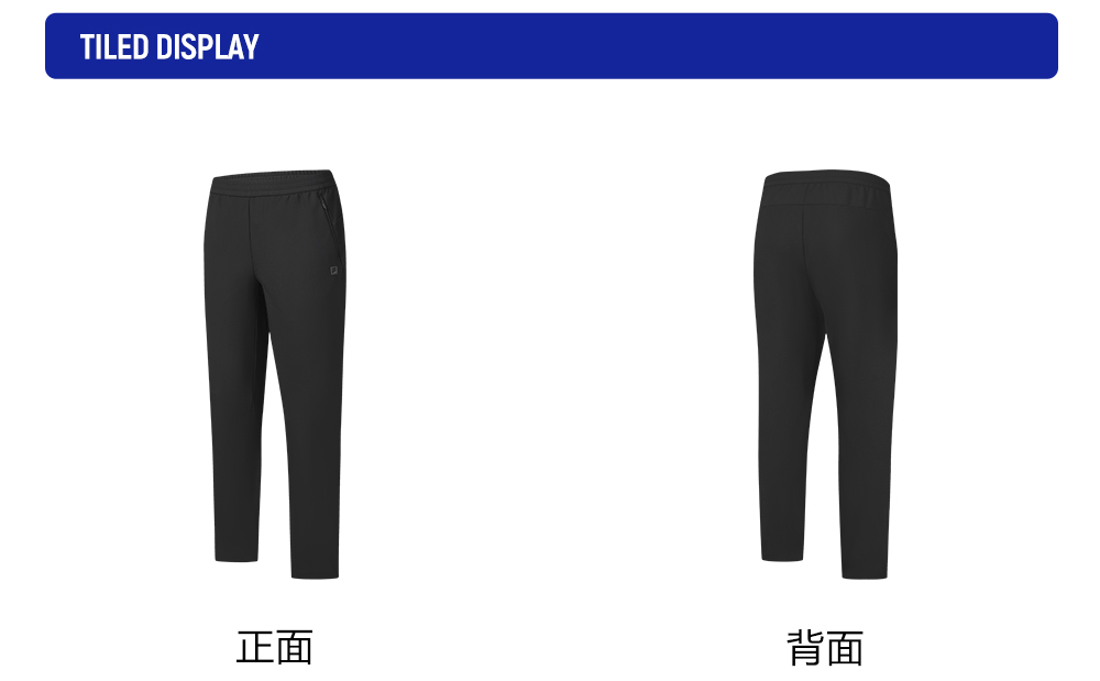 FILA CORE ATHLETICS FITNESS Men Knit Pants (Black)