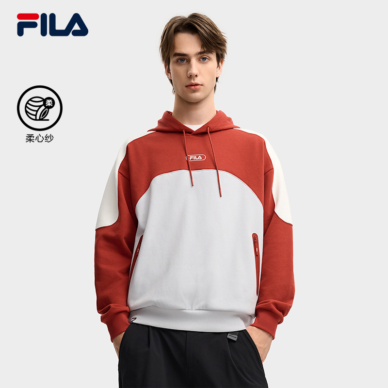FILA CORE LIFESTYLE FILA ORIGINALE Men Hoodie Red